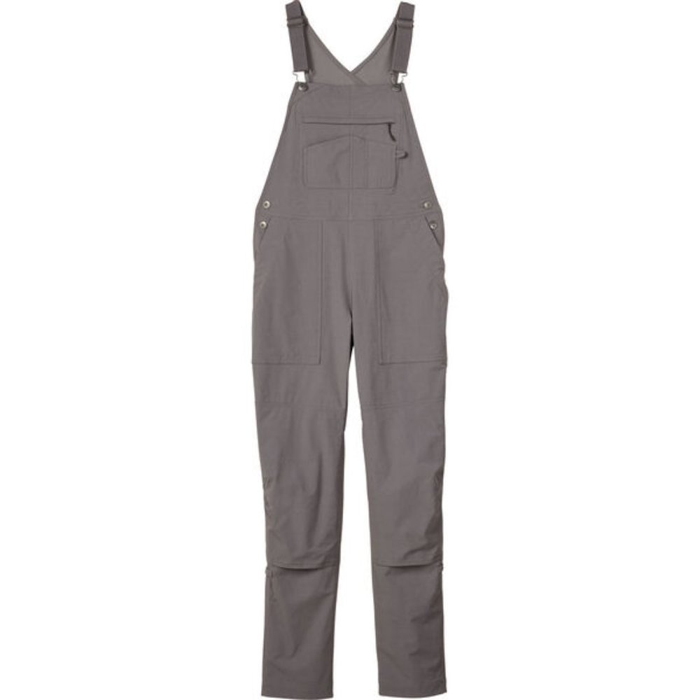 NWT Duluth Women's Flexpedition Bib Overalls, Gray